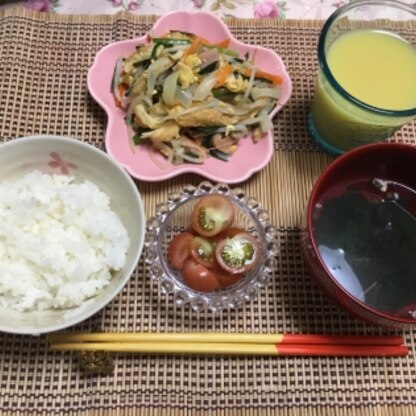 沖縄料理と一緒に作りました。美味しかったです。